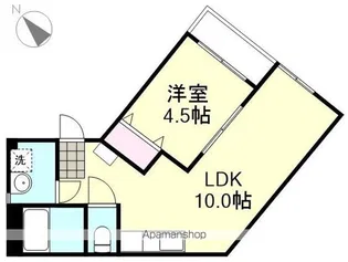 シャレーミーユ【2階】の間取り