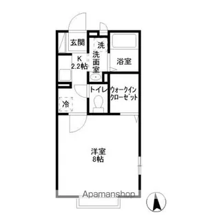 レグルス【1階】の間取り