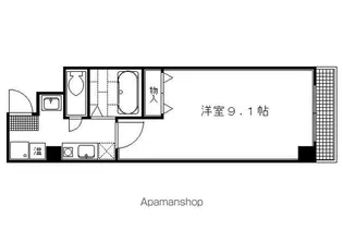 トゥインクル京都【201号室】の間取り