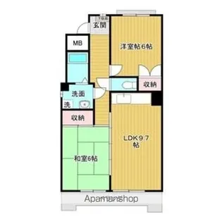 東昭ビル【4階】の間取り