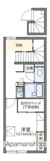 レオパレスビエネスタ【202号室】の間取り
