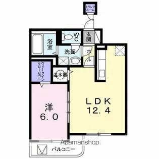 グランド コモンズ【1階】の間取り