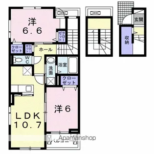 グレイス【3階】の間取り