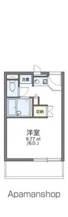レオパレスヴァン【2階】の間取り
