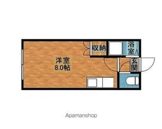 AMS江別Ⅰ【405号室】の間取り