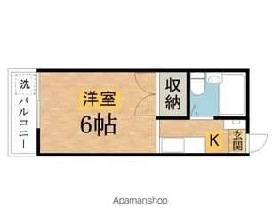 サンアベニュー椚田C【308号室】の間取り