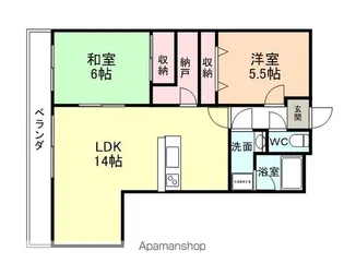 セントグレイス【3階】の間取り