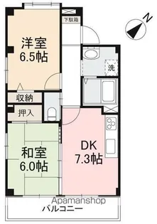 フォブール原リバージュ【2階】の間取り