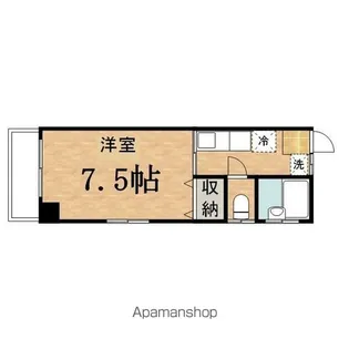 ガーデンビュー石神B【1階】の間取り