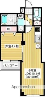 アルカンシエル柏【3階】の間取り