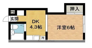共生マンション【1階】の間取り