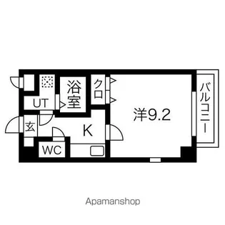 プリミエール矢田【4階】の間取り