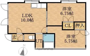 フォーユー三愛【2階】の間取り