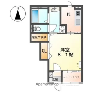 アベリア【1階】の間取り