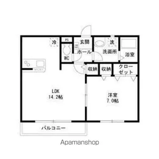 FELICEII【2階】の間取り