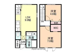 T’Sカサーレ姫野【K号室】の間取り