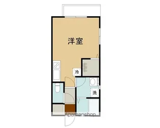 サザンクロスB【202号室】の間取り