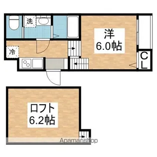 ラハト今池【1階】の間取り