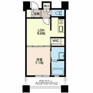 プライムメゾン東桜【13階】の間取り