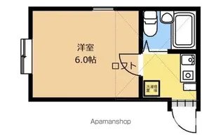ミ・アモーレ【105号室】の間取り