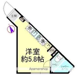 ウィンレックス志木【3階】の間取り