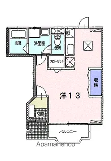 アクテュエルY【102号室】の間取り