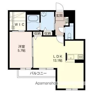 エトワールイースト壱番館【302号室】の間取り