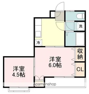 アカデメイアおたまや【1階】の間取り