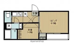 ステラ与野本町【305号室号室】の間取り