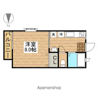 ウイング1【1階】の間取り