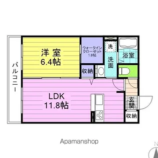 VIVO CASA【3階】の間取り