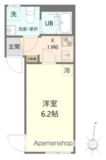ミリアグラシア金町【3階】の間取り