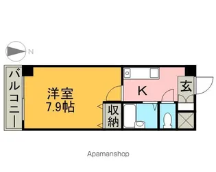 プロビデンス泉【6階】の間取り