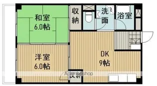 第三倉田ビル【3階】の間取り