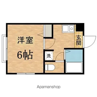 ヴィラ・ア・ラ・モード【2階】の間取り