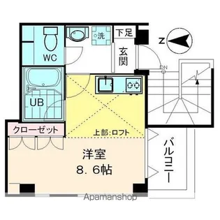リヴェール睦 白山【5階】の間取り