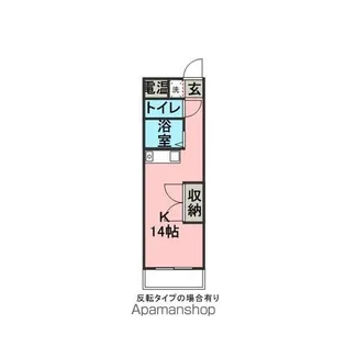 MKタウン江場B【4階】の間取り