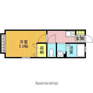 レアルコート1【2階】の間取り