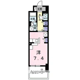 メゾン ラフィネ【105号室】の間取り