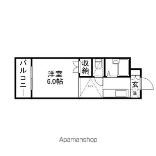 第3的野コーポ【2階】の間取り