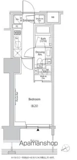 ザ・パークハビオ目白タワー【2階】の間取り