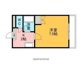 マリーブ1820【2階】の間取り