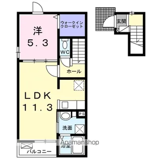 ライズ・トミヤ【2階】の間取り