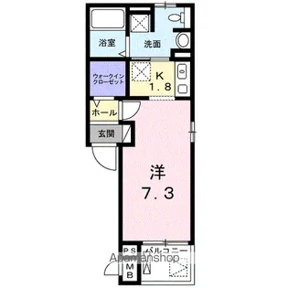 LAMAISON和【1階】の間取り
