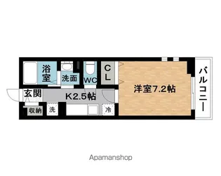 スターレジデンス西明寺B【2階】の間取り