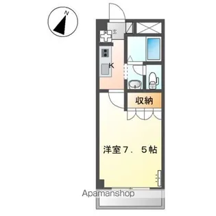 ヴェルデュール【2階】の間取り