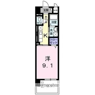 モア ドリーム【3階】の間取り