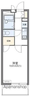 レオパレスブルファーニⅡ【2階】の間取り