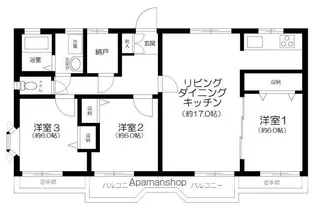白楽ヒルズ【2階】の間取り
