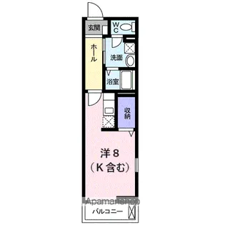 メゾン・ドゥ・アンジュ【2階】の間取り